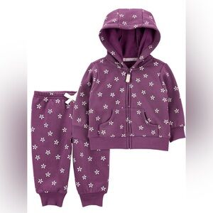 Carter's Baby 2-Piece Fleece Hoodie & Pant Set - 18M